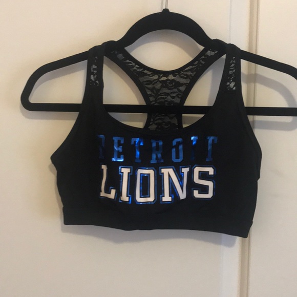 detroit lions bra